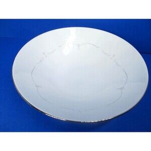 Noritake Whitebrook 8" Footed Serving Bowl